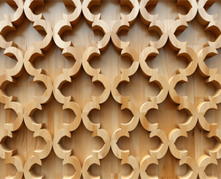 CNC موديلات خشب حديثة